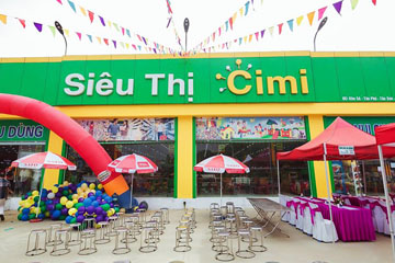 Dự án thiết kế siêu thị Cimi tại Phú Thọ diện tích 500 m2