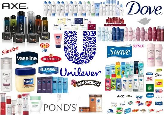 Lựa chọn các mặt hàng Unilever hợp lý