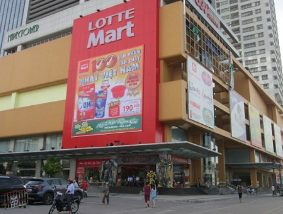 Hệ thống siêu thị Lotte Mart ở Hà Nội