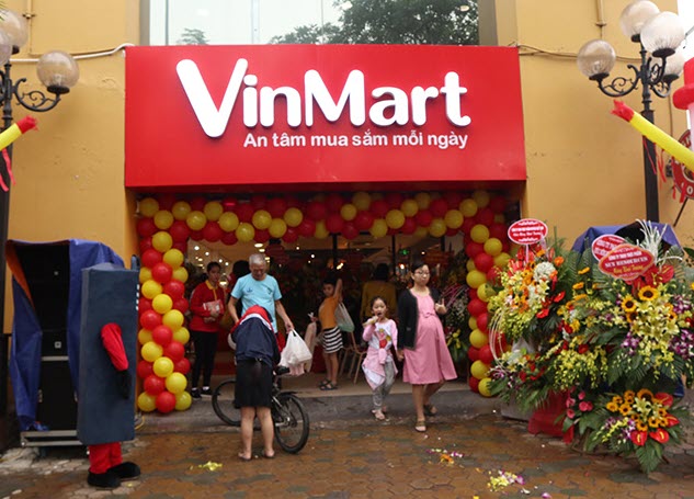 Hệ thống siêu thị Vinmart ở tại Hà Nội